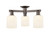 Innovations - 716-3F-OB-G559-5GWH - Three Light Semi-Flush Mount - Arcadia - Oil Rubbed Bronze