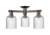 Innovations - 716-3F-OB-G559-5SDY - Three Light Semi-Flush Mount - Arcadia - Oil Rubbed Bronze