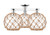 Innovations - 716-3F-PC-G122-10RB - Three Light Semi-Flush Mount - Arcadia - Polished Chrome