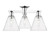 Innovations - 716-3F-PC-GBC-84 - Three Light Semi-Flush Mount - Arcadia - Polished Chrome
