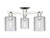 Innovations - 716-3F-PN-G112 - Three Light Semi-Flush Mount - Arcadia - Polished Nickel