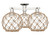 Innovations - 716-3F-PN-G122-10RB - Three Light Semi-Flush Mount - Arcadia - Polished Nickel