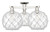 Innovations - 716-3F-PN-G122-10RW - Three Light Semi-Flush Mount - Arcadia - Polished Nickel