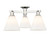 Innovations - 716-3F-PN-GBC-81 - Three Light Semi-Flush Mount - Arcadia - Polished Nickel