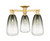 Innovations - 716-3F-SG-G480-6SL - Three Light Semi-Flush Mount - Arcadia - Satin Gold
