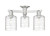 Innovations - 716-3F-SN-G1113 - Three Light Semi-Flush Mount - Arcadia - Brushed Satin Nickel