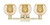 Arcadia Three Light Bath Vanity (716-3W-AB-G128-8)