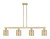 Innovations - 716-4I-AB-G116 - Four Light Island Pendant - Arcadia - Antique Brass