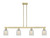 Innovations - 716-4I-AB-G2511 - Four Light Island Pendant - Arcadia - Antique Brass