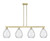 Innovations - 716-4I-AB-G372 - Four Light Island Pendant - Arcadia - Antique Brass