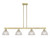 Innovations - 716-4I-AB-G422 - Four Light Island Pendant - Arcadia - Antique Brass