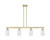 Innovations - 716-4I-AB-G804 - Four Light Island Pendant - Arcadia - Antique Brass