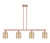 Innovations - 716-4I-AC-G116 - Four Light Island Pendant - Arcadia - Antique Copper