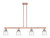 Innovations - 716-4I-AC-G442 - Four Light Island Pendant - Arcadia - Antique Copper