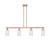 Innovations - 716-4I-AC-G804 - Four Light Island Pendant - Arcadia - Antique Copper