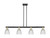 Innovations - 716-4I-BAB-G382 - Four Light Island Pendant - Arcadia - Black Antique Brass