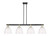 Innovations - 716-4I-BAB-GBD-94 - Four Light Island Pendant - Arcadia - Black Antique Brass