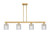 Innovations - 716-4I-BB-G112 - Four Light Island Pendant - Arcadia - Brushed Brass