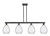 Innovations - 716-4I-BK-G372 - Four Light Island Pendant - Arcadia - Matte Black