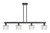 Innovations - 716-4I-BK-G402 - Four Light Island Pendant - Arcadia - Matte Black