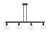 Innovations - 716-4I-BK-GBD-752 - Four Light Island Pendant - Arcadia - Matte Black