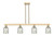 Innovations - 716-4I-CB-G259 - Four Light Island Pendant - Arcadia - Champagne Bronze