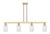 Innovations - 716-4I-CB-G804 - Four Light Island Pendant - Arcadia - Champagne Bronze