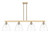 Innovations - 716-4I-CB-GBD-92 - Four Light Island Pendant - Arcadia - Champagne Bronze