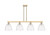 Innovations - 716-4I-CB-GBD-94 - Four Light Island Pendant - Arcadia - Champagne Bronze
