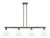 Innovations - 716-4I-OB-GBD-751 - Four Light Island Pendant - Arcadia - Oil Rubbed Bronze