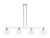 Innovations - 716-4I-PC-G124-6 - Four Light Island Pendant - Arcadia - Polished Chrome