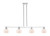 Innovations - 716-4I-PC-G91 - Four Light Island Pendant - Arcadia - Polished Chrome