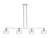 Innovations - 716-4I-PC-G92 - Four Light Island Pendant - Arcadia - Polished Chrome