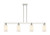 Innovations - 716-4I-PN-G801 - Four Light Island Pendant - Arcadia - Polished Nickel