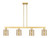 Innovations - 716-4I-SG-G116 - Four Light Island Pendant - Arcadia - Satin Gold