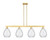 Innovations - 716-4I-SG-G372 - Four Light Island Pendant - Arcadia - Satin Gold