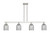Innovations - 716-4I-SN-G257 - Four Light Island Pendant - Arcadia - Brushed Satin Nickel