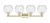 Arcadia Four Light Bath Vanity (716-4W-AB-G122-8)