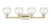 Arcadia Four Light Bath Vanity (716-4W-AB-G124-6)
