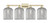 Innovations - 716-4W-AB-G559-8SM - Four Light Bath Vanity - Arcadia - Antique Brass
