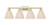 Innovations - 716-4W-AB-NBD-75-NAT - Four Light Bath Vanity - Arcadia - Antique Brass