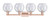 Arcadia Four Light Bath Vanity (716-4W-AC-G124-8)