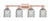Innovations - 716-4W-AC-G257 - Four Light Bath Vanity - Arcadia - Antique Copper