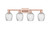 Innovations - 716-4W-AC-G292 - Four Light Bath Vanity - Arcadia - Antique Copper