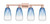 Innovations - 716-4W-AC-G480-6SB - Four Light Bath Vanity - Arcadia - Antique Copper
