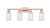 Innovations - 716-4W-AC-G804 - Four Light Bath Vanity - Arcadia - Antique Copper