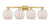 Innovations - 716-4W-BB-G121-8RW - Four Light Bath Vanity - Arcadia - Brushed Brass