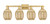 Innovations - 716-4W-BB-G459-6ME - Four Light Bath Vanity - Arcadia - Brushed Brass