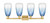 Arcadia Four Light Bath Vanity (716-4W-BB-G480-6SB)