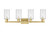 Arcadia Four Light Bath Vanity (716-4W-BB-G802)